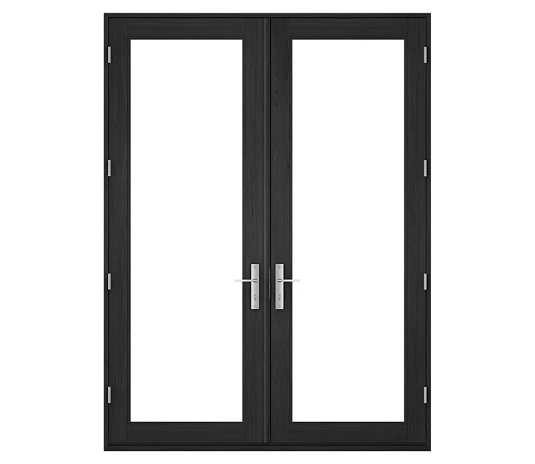 Pella Reserve Contemporary Wood Hinged Patio Door in Toledo